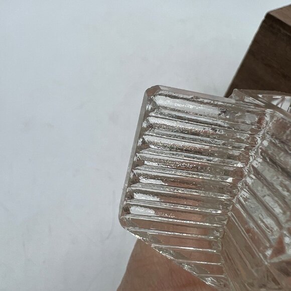 Art Deco Vintage Glass Etched Sugar Bowl Roses Floral Flowers - Picture 9 of 16